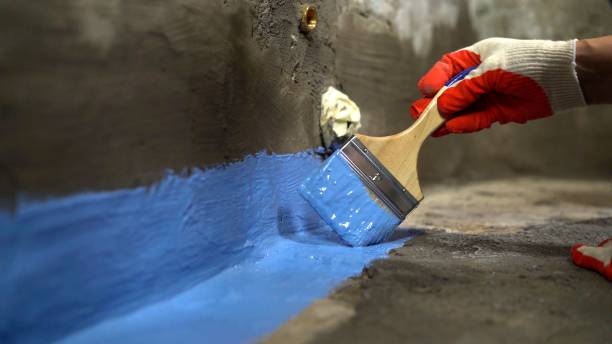 SJ Waterproofing Pros commercial waterproofing team near New Lebanon, OH